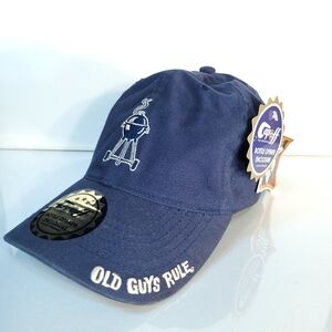 Old Guys Rule Blue Baseball Cap